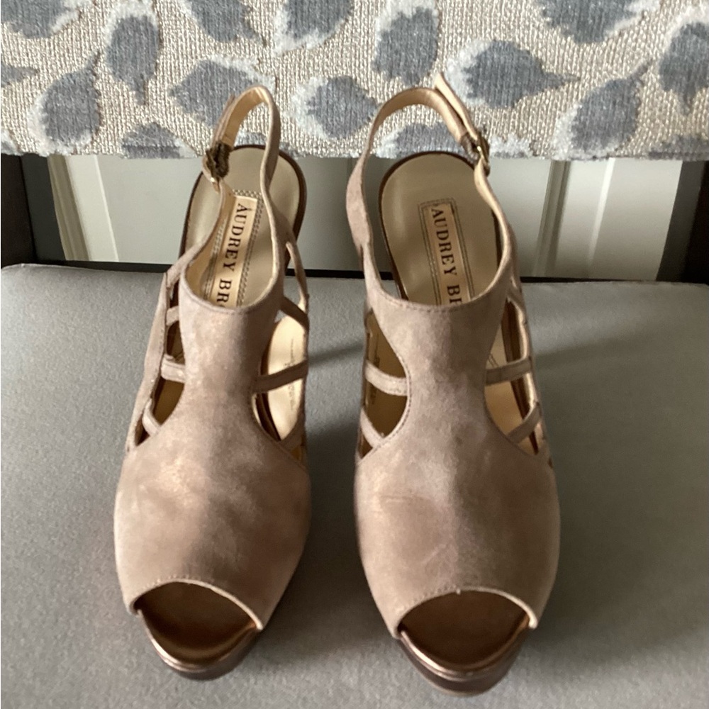 Audrey Brooke Sling Back Heel